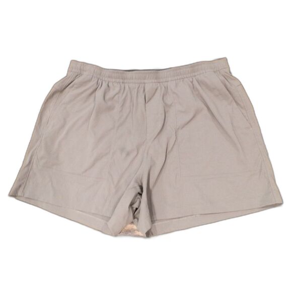 Lululemon Athletica Khaki Brown Men's Shorts Size XXL - Picture 1 of 3